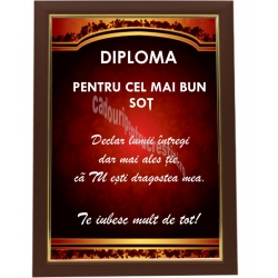 Diplome A4, personalizate, Pentru cel/cea mai bun/buna